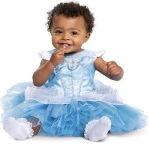 Disney Baby Cinderella Infant Costume Halloween Tutu Dress Size 6-12 Months NWT